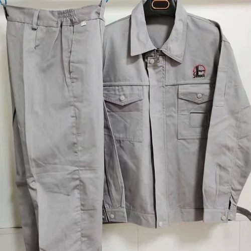 Хлопковый демисезонный комбинезон, износостойкий лонгслив, увеличенная толщина, защита от ожогов