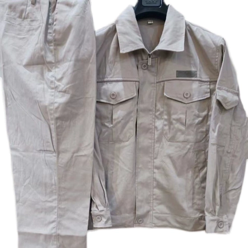 Хлопковый демисезонный комбинезон, износостойкий лонгслив, защита от ожогов