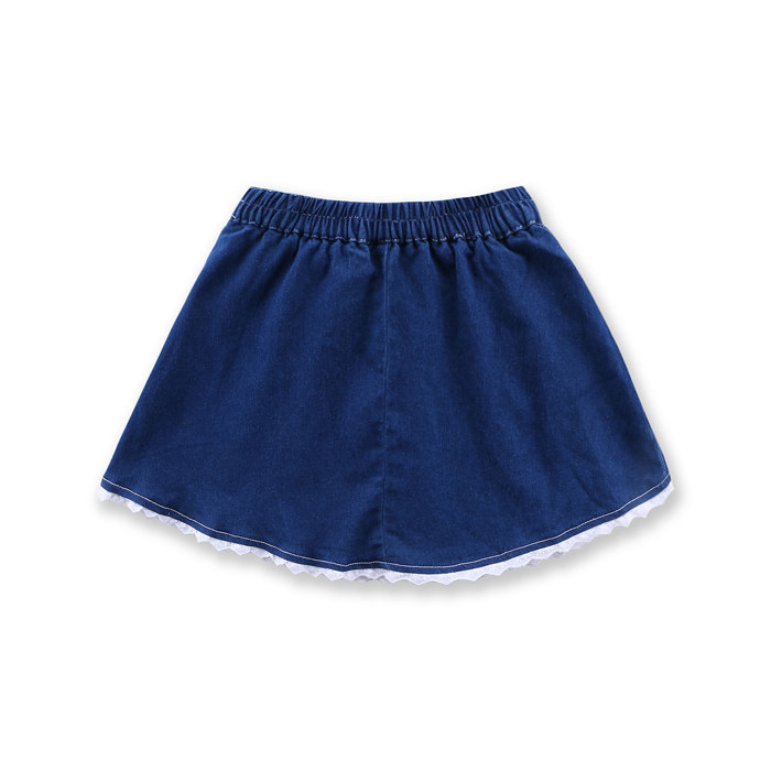 Jupe fillette en toile - Ref 2049658 Image 10