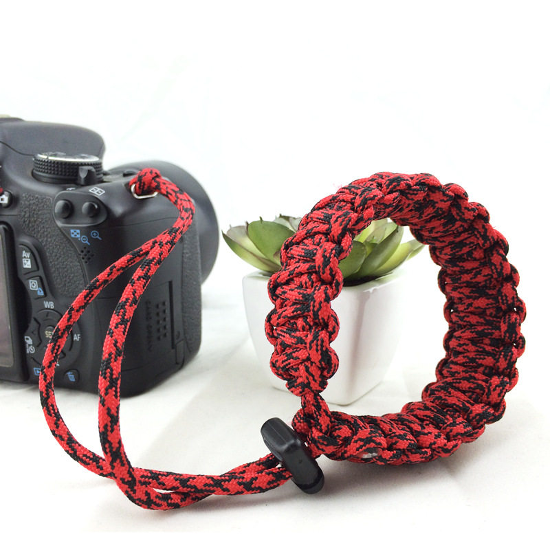Digital camera Hand wristband Wristband Handwoven Bracelet Outdoor Courting Umbrella Rope Creative Practical Personality Wrist Bracelet-Taobao