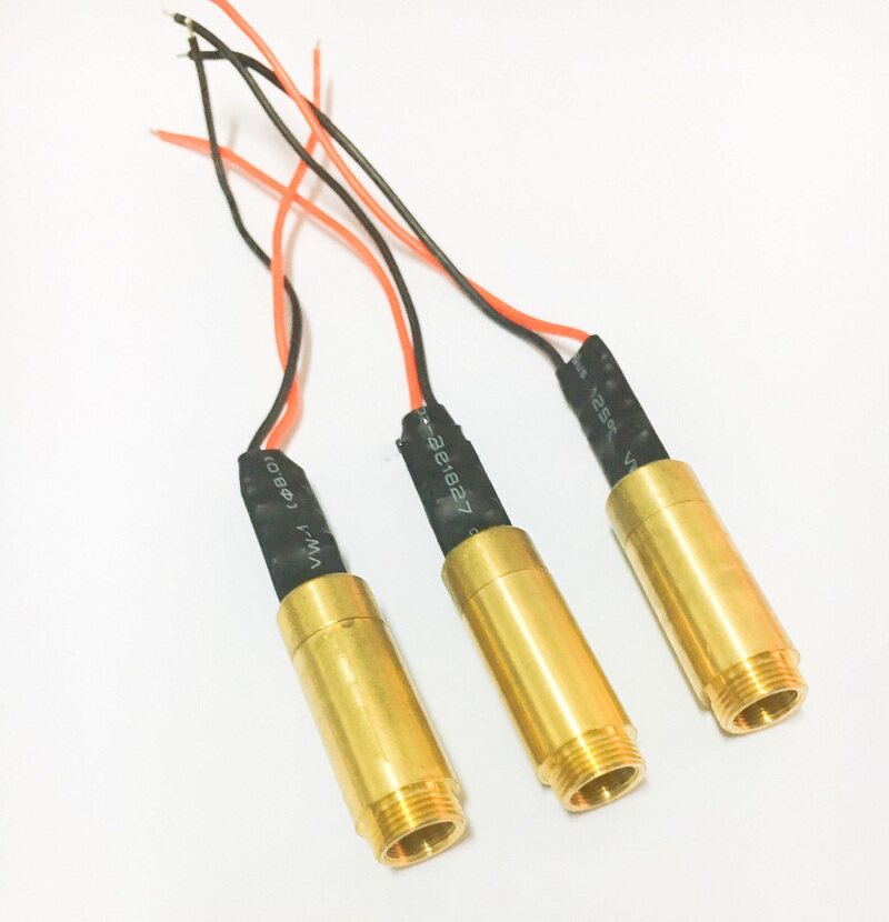 532nm 20mw 绿色激光模组 绿光镭射灯 点状指示灯 3v-4.2v 12mm