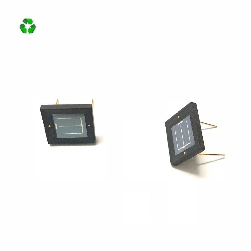 Ceramic encapsulated silicon photocell photosensitive surface 10 * 10 sensor laser receiver silicon photoelectric diode 2DU10