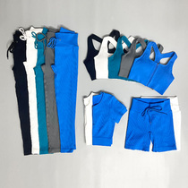 2 4 PCS Seamless Yoga Set Sexy Zipper High Waist Sport Suit
