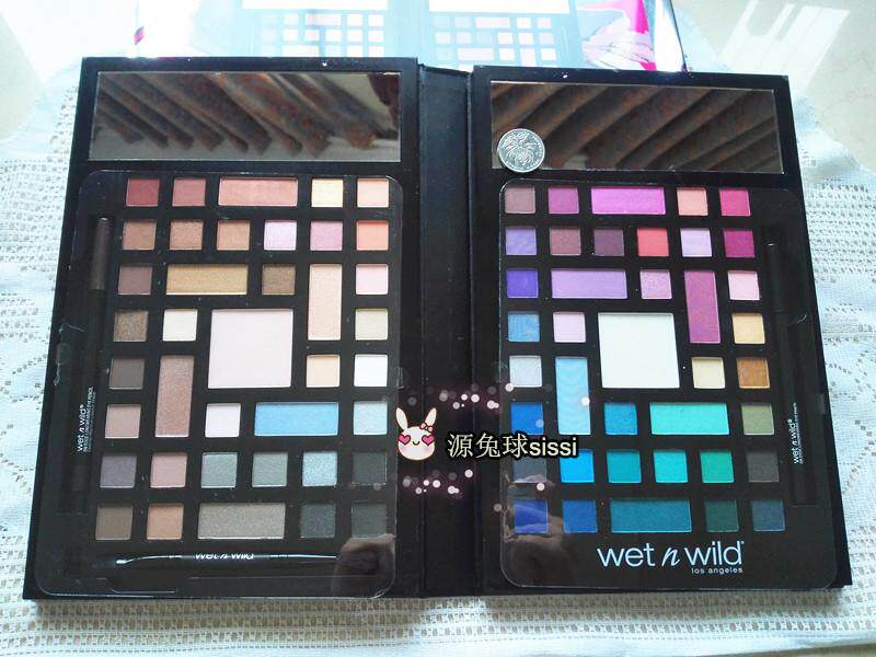 Wet N WILD Book Makeup Book Wet and Wild WNW78 Eye Shadow 2 color eye brush double eye shadow