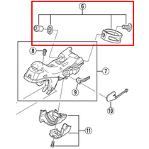 shimano shimano road car ST-5800 6800 5700 6700 hand change repair clip ring