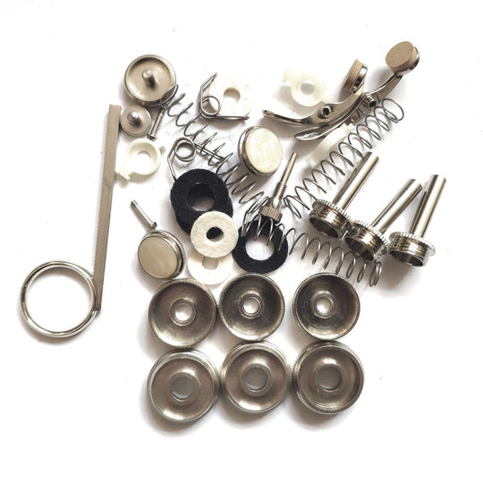 B-lowering small instrument accessories complete repair screw spring felt pad cork water discharge valve brush universal button