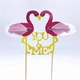 Flamingo Trang trí bánh mới trang trí sinh nhật Bữa tiệc trang trí màu hồng Trang trí chim tình yêu Tanabata Quà tặng Valentine - Trang trí nội thất