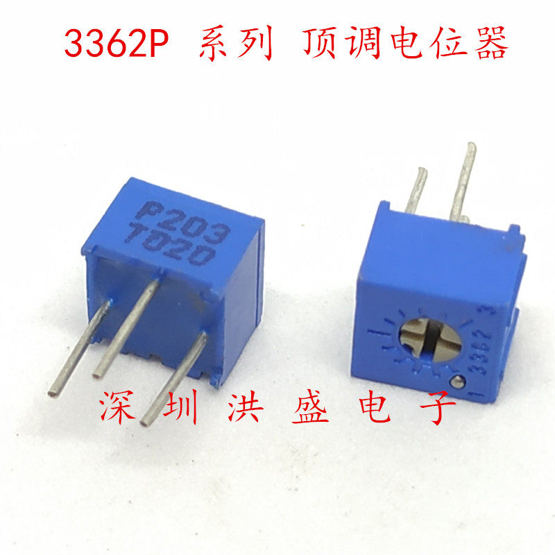 Precision single turn potentiometer top adjustment adjustable 3362P 504 500K ohm