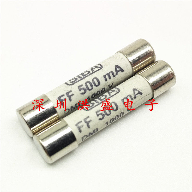 Ceramic fuse SIBA FF 500mA 1000V 6*30 320,000 meter digital measuring instrument