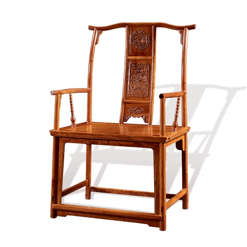 Мебель для красного дерева Ming Full Myanmar Rosewood Официальное шляпное кресло с тремя антикварными китайскими в стиле стулья