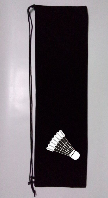 Badminton Racket Bag Suede Clog Pat 1-2 Fitted Badminton Bag Feather Racket Cashier Bag Badminton Graphics