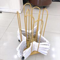 Clothing Bracing Clothing Store special clothes hanger containing Divine Instrumental Balcony Weighing Strong Province Space Clothes Middle-aged Fashion childrens clothing