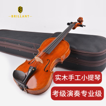 Solid Wood handmade violin children adult beginner professional grade test Australian brand