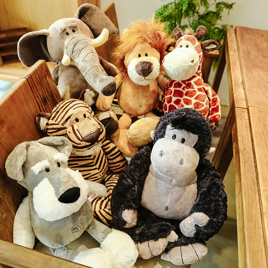 Forest animal doll giraffe plush toy