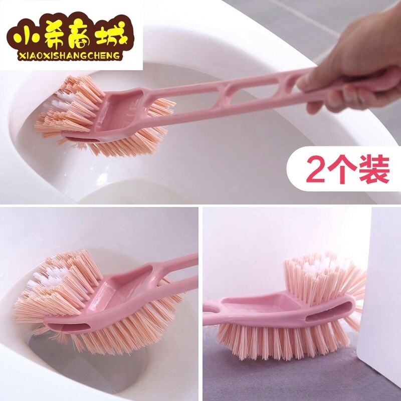 No Dead Angle Toilet Brush Suit Long Handle Makeup Room Bathroom soft Mao toilet Clean Home Toilet Brush
