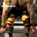 Quấn quanh squat miếng đệm đầu gối áp lực tập thể hình sức mạnh đầu gối hỗ trợ tập tạ xà cạp tập đầy đủ - Dụng cụ thể thao