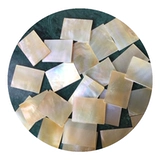 Прямоугольный натуральный аксессуар, креативные аксессуары ручной работы, резная инкрустация камня, 1мм