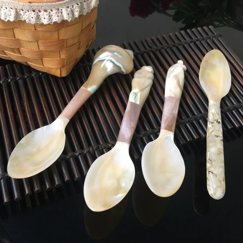 Натуральная ложка для отеля для гостиной, креативный аксессуар ручной работы