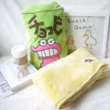 Милые мелки, подушка, одеяло, мультяшная кукла, плюшевая игрушка, 2 в 1, подарок на день рождения