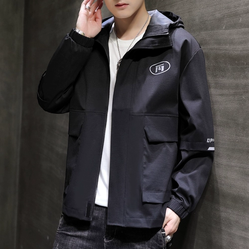 Осенняя универсальная демисезонная трендовая мужская куртка для отдыха, модель весна/осень 2021 года, осенний сезон, в корейском стиле