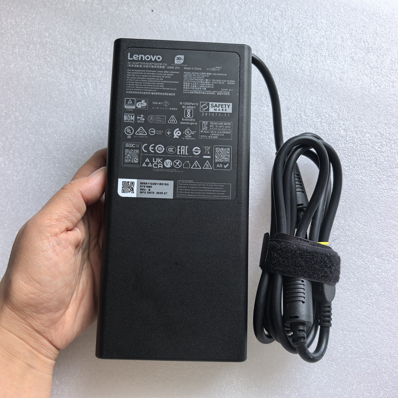 Lenovo Original Savior Computer Square Port Power Adapter 400W Charger Lenovo Original Savior Computer Square Port Power Adapter 400W Charger