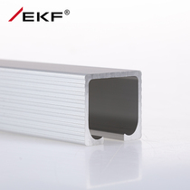 EKF hanging rail room wooden sliding door track Hanging door sliding track folding push-pull mute bathroom kitchen bedroom door rail