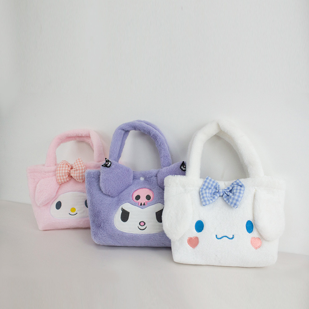 Игрушка sanrio plush bag kuromi handbag my melody cinnamoroll storag OTHER