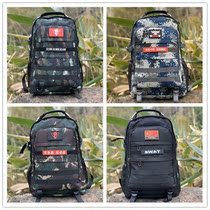Unisex military fan Waterproof Outdoor tactical mountaineering backpack Camouflage travel backpack