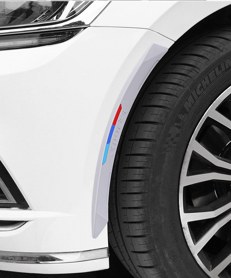 Factory direct thick silicone wheel eyebrow protection anti-collision strip front and rear bumpers anti-scratch collision body anti-collision strip