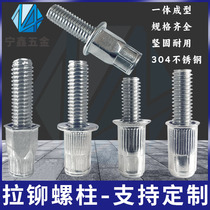 YJT1008-2012 pull bolt 304 stainless steel pull rivet screw hardware pull cap nail new pull nut stud 1