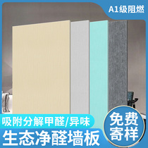 Color ecological panel decorative panel net aldehyde antibacterial paint-free wall panel background wall decorative panel fire protection wall panel