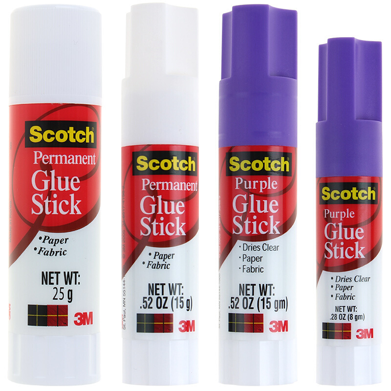 3M thought high powerful discolored solid rubber stick students handmade office stationery rubber stick safe and harmless 15g-Taobao