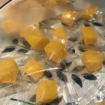 Mango fructose juice jelly cake snacks Net red bulk candy juice soft cake snack food sweets 500g