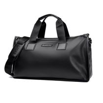 Hong Kongs new genuine leather briefcase mens large-capacity multi-layer business handbag horizontal computer bag commuting