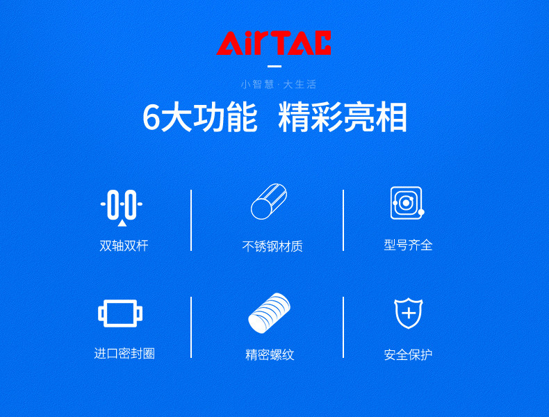 Цилиндр 亚德客磁耦合无杆气缸rms系列rms20x50x100x150x200x250x300x350 Airtac