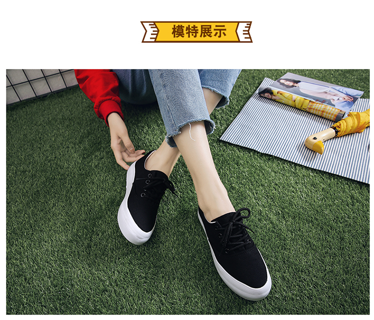 Giày vải nữ mùa xuân phiên bản mới của Hàn Quốc giầy nữ đẹp