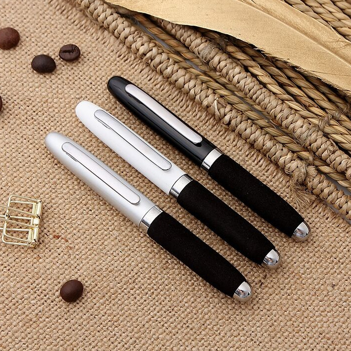 Pocket pen portable metal ballpoint pen creative short ballpoint pen business gift signature pen laser printing logo