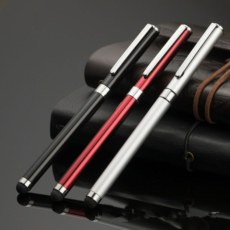 Creative Metal Pen Touch Screen Signature Pen Advertising Gel Pen Business Gift Water-based Pen Roller Pen Custom Logo - Taobao