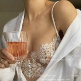 Ультратонкее кружевное сексуальное ретро нижнее белье для ресниц, бюстгалтер со стальными косточками, европейский стиль