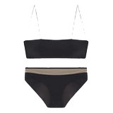 Бретели, летний тонкий топ без лямок, бюстгальтер без косточек, бюстгальтер пуш-ап, нижнее белье, комплект, красивая спина, французский стиль