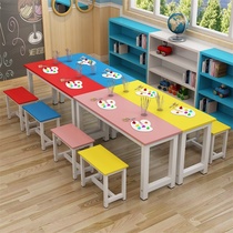 Remedial Class Study Table Children Writing Table Fine Arts And Chairs Painting Room Class Training Training Institutions Classrooms Young Children