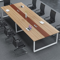 Office table and chair combination simple modern staff Table Office staff computer desk screen four-person work table