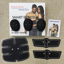  Lazy fitness abdominal muscle paste belly trainer EMS electric pulse men and women six-pack abs muscle increase fat reduction massage