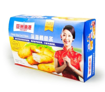 Asian fishing port deep sea cod strips 1080g 36 box