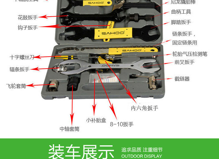 Kit de réparation vélo ROSWHEEL - Ref 2313774 Image 20