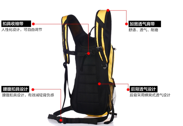 Sacoche pour vélo mixte RUSUOO - Ref 2219378 Image 30