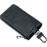 Мужская универсальная ключница, чехол для проездного, картхолдер, кожаная система хранения, из натуральной кожи, 2 в 1, воловья кожа