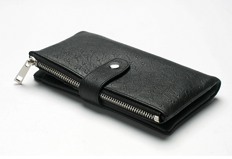 Của nam giới da túi chìa khóa da mềm da bò đa năng coin purse thẻ gói hai trong một chiếc xe dung lượng lớn lưu trữ ví móc khóa đẹp