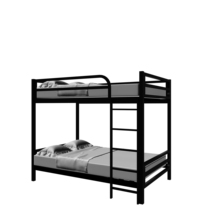 Defining a wrought iron bunk bed dormitory bunk down iron gaming hotel bed bed empty