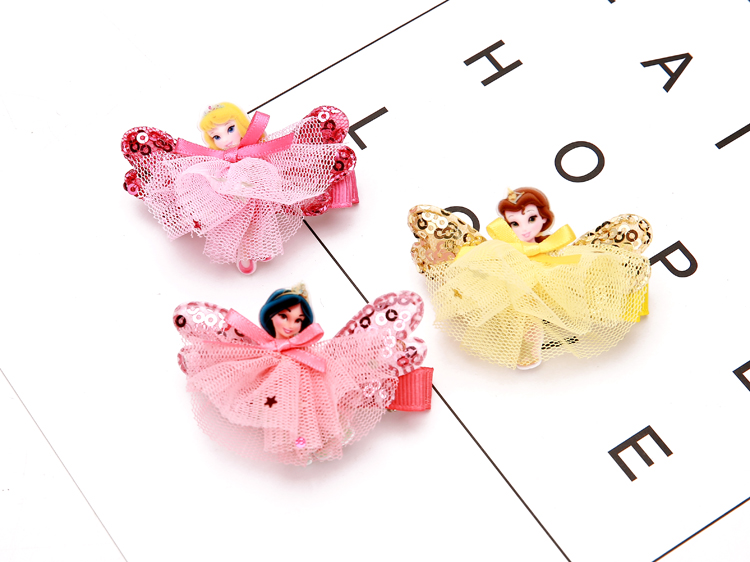 Trẻ em phụ kiện tóc lãng mạn băng Công chúa kẹp tóc Cô bé Hàn Quốc kẹp tóc bên clip trang sức cô gái đầu hoa buộc tóc scrunchies